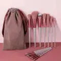 Herbal Glow 13 Pcs Makeup Brush Set | Professional Soft Hair Face & Eye Makeup Brushes Herbal Glow