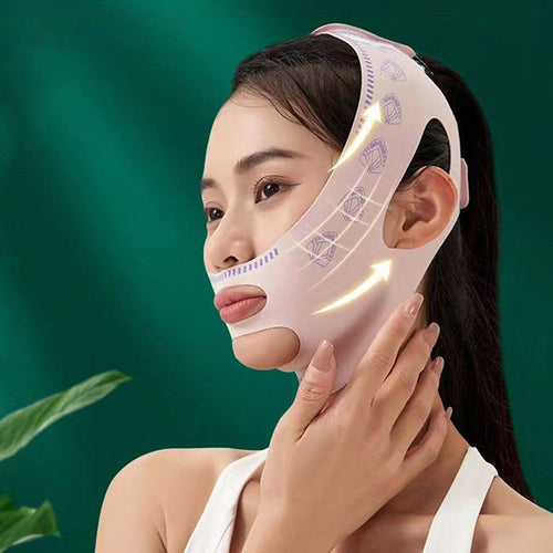 Herbal Glow V Line Face Shaper | Chin & Cheek Slimming Lift Band Anti-Wrinkle