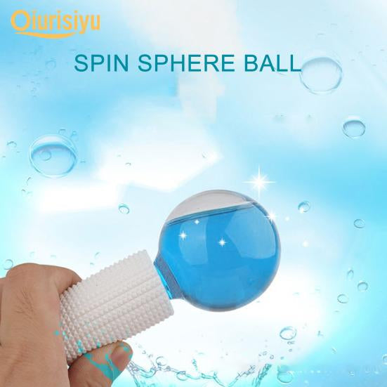 Herbal Glow Ice Crystal Face Roller Globes (2 Pcs) | Cold Facial Massager for Face & Neck | Anti-Puffiness & Skin Tightening